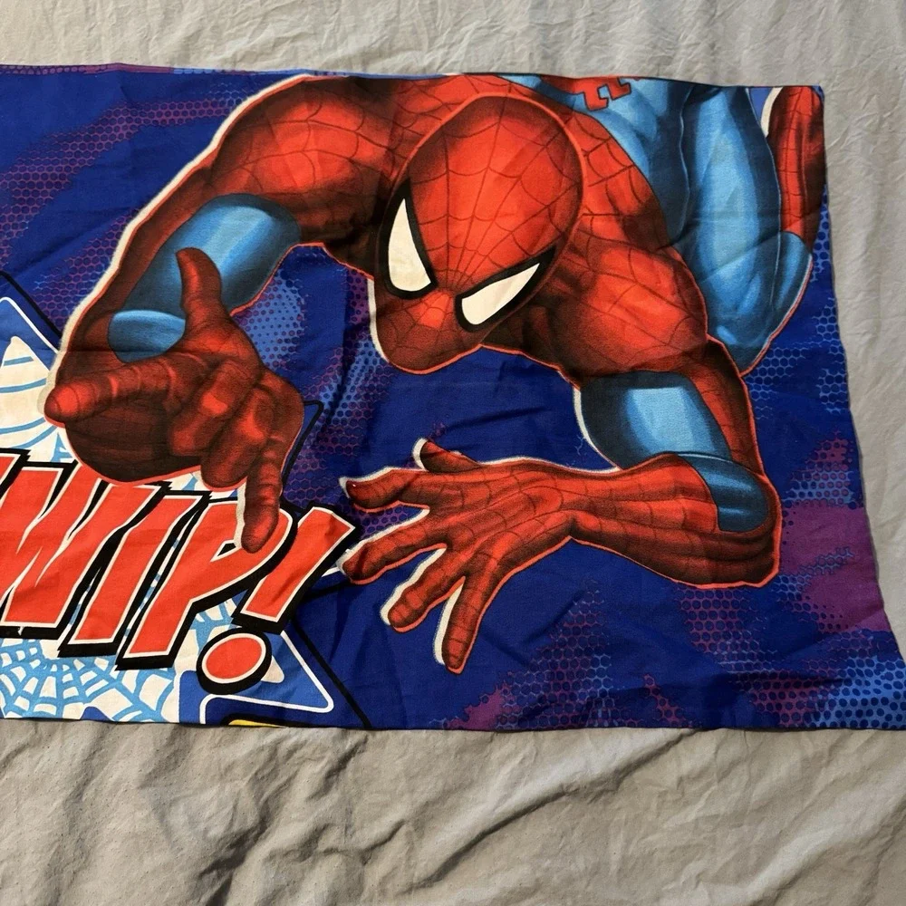 MARVEL Spider-man Whoosh! Pillowcase Single Bed Pillow Cover 20x30 Jay Franco‎